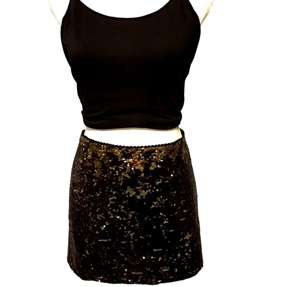 FOREVER21 sequins mini skirt size Small, perfect 4 Taylor Swift Eras tour!! - Picture 1 of 10